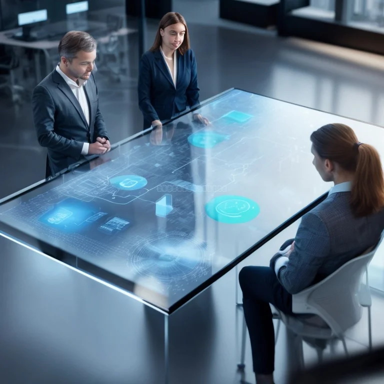 AI技術研究のイメージ